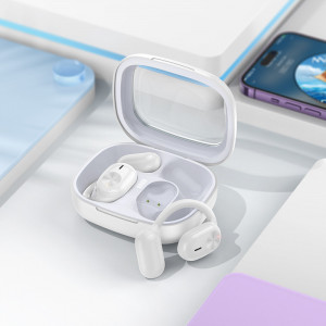 Borofone TWS Bluetooth Earphones BW42 Nieve White - Img 2