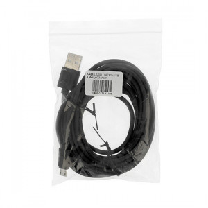 Cablu - USB to Micro USB - 3 Metri Negru