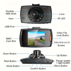 Camera auto cu rezolutie HD, cu vedere pe timp de noapte, PMNU11035 - Img 7