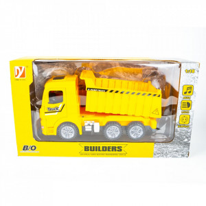 Camion cu frictiune, lumina/sunet, 25x11x12 cm - Img 2