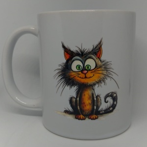 Cana personalizata, Smiley Cat, MC102 - Img 2