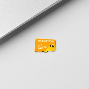 Card de memorie Borofone MicroSD 16GB, SDHC, Clasa 10, 85MB/s, MGKAR00290 - Img 2