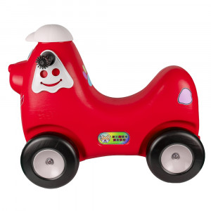 Catel balansoar 2 in 1, rosu - ROBENTOYS - Img 3