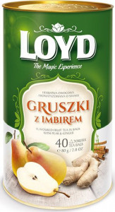 Ceai de pere si ghimbir, Loyd, 40 plicuri