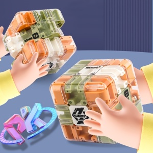 Cub Labirint 3D Magic – Jucărie Educativă pentru Creativitate și Concentrare, TMFN711754 - Img 2