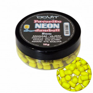 FAVORITE DUMBELL WAFTERS NEON 5MM - ANANAS CU ACID BUTIRIC