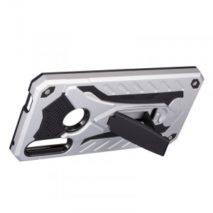 Husa Huawei P40 LITE E | Y7p - Military Defender Antisoc cu Suport Wide - Silver - Img 3