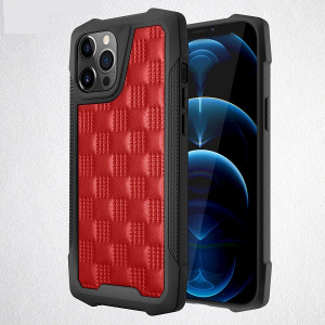 Husa pentru Apple iPhone 12Pro Max, cu protectie ridicata, Fashion, rezistenta la socuri, rosu