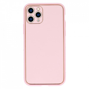Husa pentru SAMSUNG GALAXY A02S, LUXURY Carcasa, roz deschis - Img 4