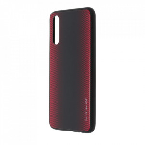 Husa pentru Samsung Galaxy A70 | A70s - Husa Pro Shield Sticla Rosu cu Efect Gradient - Img 4