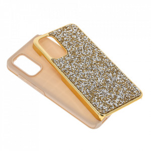 Husa pentru Samsung Galaxy S20 - Husa Luxury Glitter Diamond Auriu - Img 4