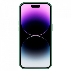 Husa Tel Protect Silicone Premium pentru Iphone 14 Pro dark green - Img 2
