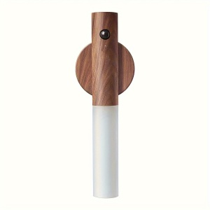 Lumină de Noapte LED Portabilă cu Senzor de Mișcare și Montaj Magnetic – Design Lemn Natural, TMXV245881 - Img 7
