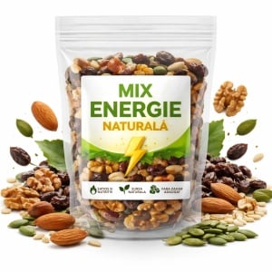Mix Energie Naturală – Gustare sănătoasă, sursă naturală de energie 300g