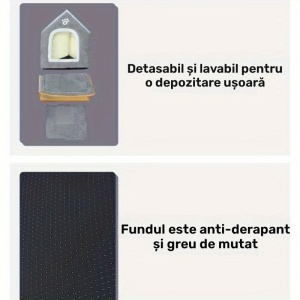 Pat confortabil pentru pisici si animale mici de companie, TMFK99778 - Img 4