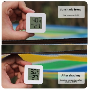 Prelată de Umbrire Multicoloră din PVC cu Ochiuri – Design Vibrant pentru Exterior, PMNA667058 - Img 2