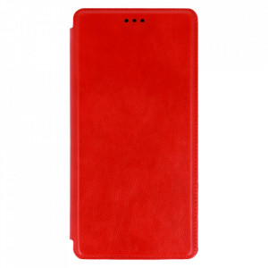 Razor Leather Book Carcasa pentru Samsung Galaxy S23 Plus Rosu