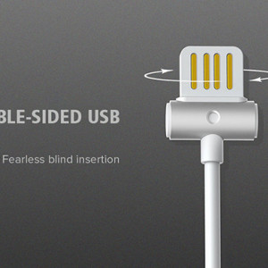 REMAX Cablu Waist Drum RC-082m - USB to Micro USB - WHITE