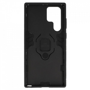 Ring Armor Case for Samsung Galaxy S22 Ultra Black - Img 2