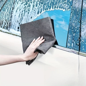 Set 5 lavete magice pentru curățat oglinzi și geamuri, ultra-absorbante, TMMV65545 - Img 5