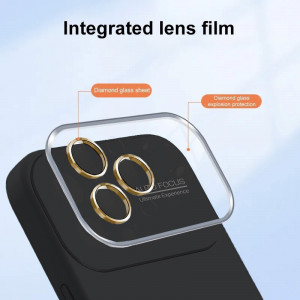 Soft Silicone Lens Case for Iphone 13 Pro black - Img 2