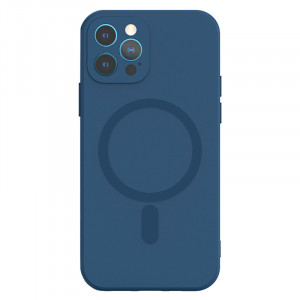 TEL PROTECT MagSilicone Carcasa pentru Iphone 12 Pro Max Navy