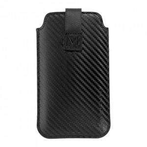 Vennus CARBON Carcasa (Size 17) pentru Iphone 11 Pro Max/Xs Max/Huawei P30 Lite/Samsung A22/A32/A51/A52/S20 FE/S10 Plus Negru