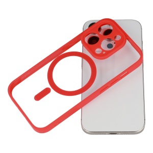 Acrylic Color Magsafe Case for Iphone 16 Pro Max red, POK062716 - Img 4