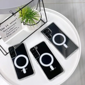 Acrylic Magsafe Case for Samsung Galaxy S24 Ultra transparent, POK060336 - Img 2