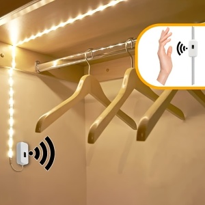 Bandă LED inteligentă cu senzor de mișcare și alimentare prin USB, TMME261640 - Img 4