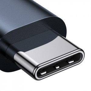 Baseus Cablu Flash Series - Tip C to Tip C - USB4 100W 1 metre (CASS010014) dark grey - Img 2