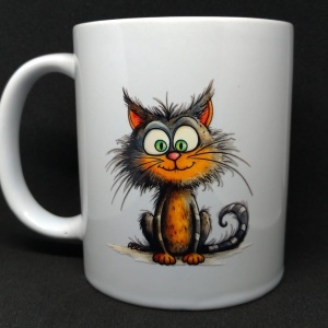 Cana personalizata, Smiley Cat, MC102