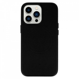 Carcasa MagSafe Piele Iphone 13 Pro Negru - Img 2