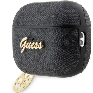 Carcasa Originala Guess 4G Charm Collection GUAP2G4GSMK pentru Airpods Pro 2 cover Negru - Img 2