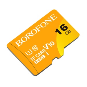 Card de memorie Borofone MicroSD 16GB, SDHC, Clasa 10, 85MB/s, MGKAR00290 - Img 3