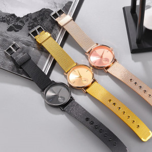 Ceas Dama Quartz Vansvsar, Negru, Q9500-V3 - Img 3