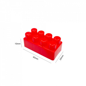 Cuburi constructii in rucsac, 320 piese/570g - ROBENTOYS - Img 4
