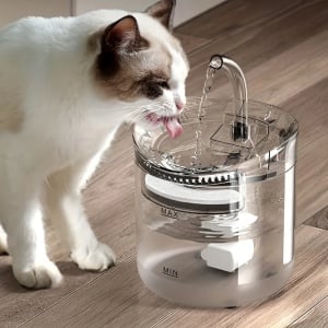 Fantana inteligenta pentru animalele de companie, cu senzor de miscare, 1.8 L, PMDU75862