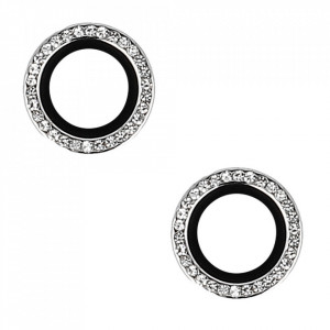 Folie Sticla TempeRosu HARD DIAMOND pentru camera (LENS) pentru Iphone 14/14 Plus silver (2 pieces) - Img 3