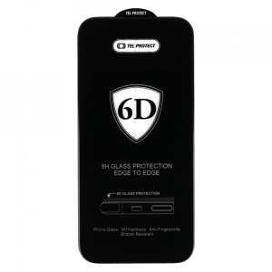 Full Glue 6D Folie Sticla Tempered pentru SAMSUNG GALAXY A24 4G/A25 5G Negru - Img 2