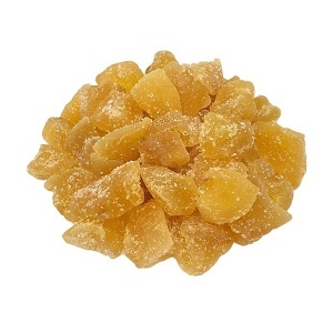 Ghimbir cuburi confiat, 500 gr