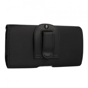 HIT Belt Holster (SIZE XXL) for Samsung S24 Ultra/A14 5G/Xiaomi Redmi 12C design 1 black (172x83mm) - Img 2