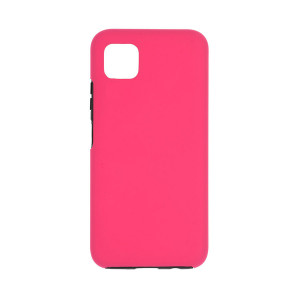Husa Samsung Galaxy A41 - 360 Fully cu Spate din Policarbonat si Folie din Silicon - Rose