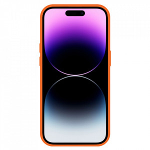 Husa Tel Protect MagSilicone Husa pentru Iphone 13 Orange - Img 2