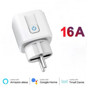Priza inteligenta Wi-Fi, 16A, Control vocal, Monitorizare consum energie, compatibil Alexa si Google Home, PMPI52614 - Img 6
