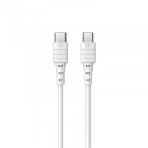 REMAX Cablu Zeron RC-068 - Tip C to Tip C - 65W 1 metru White - Img 3