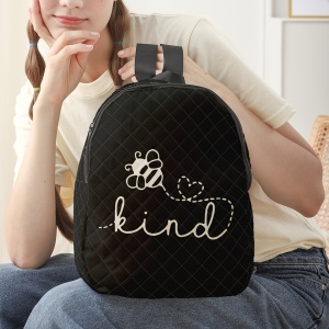 Rucsac damă Beea cu model Albinuta – Stil casual și adorabil, TMKX726495 - Img 5