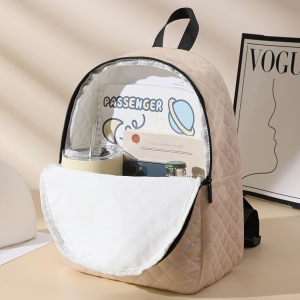 Rucsac damă Handflowers cu model maini cu flori – Stil casual și adorabil, TMHW731911 - Img 4