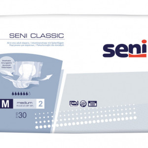 Scutece pentru adulti SENI CLASIC AIR MEDIUM, 30 BUC