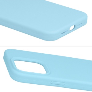 Silicone Lite Case for Samsung Galaxy A35 light blue - Img 4